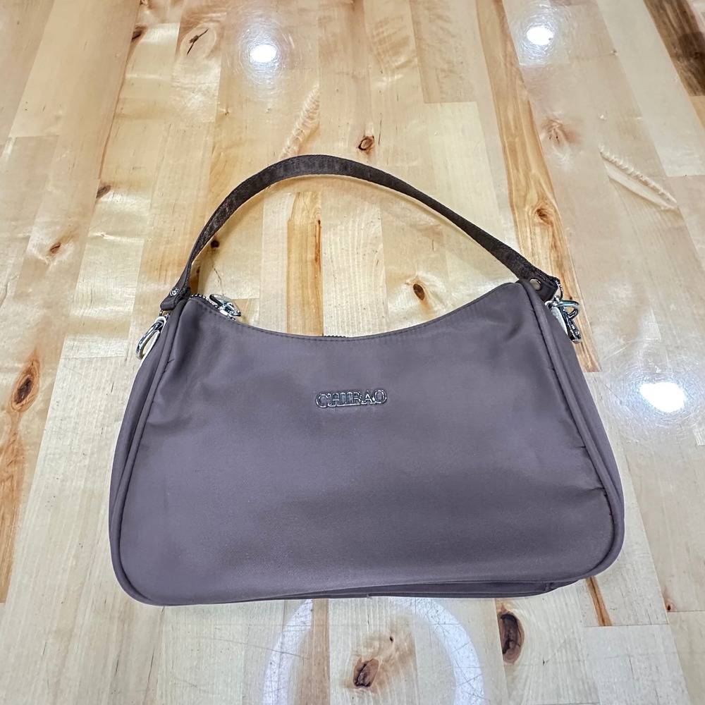 Chibao Small Brown Purse Excellent Condition Minimalist Nylon